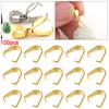Making Accessories Pendant Clips Buckle DIY Jewelry Connector Charm Necklace Hook Pinch Bail Clasp