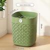 JINGRUIXIANG Simple Hollow Plastic Trash Can