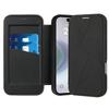 For iPhone 16 Pro Case Magnetic Closure Card Slot Leather Flip Phone Cover