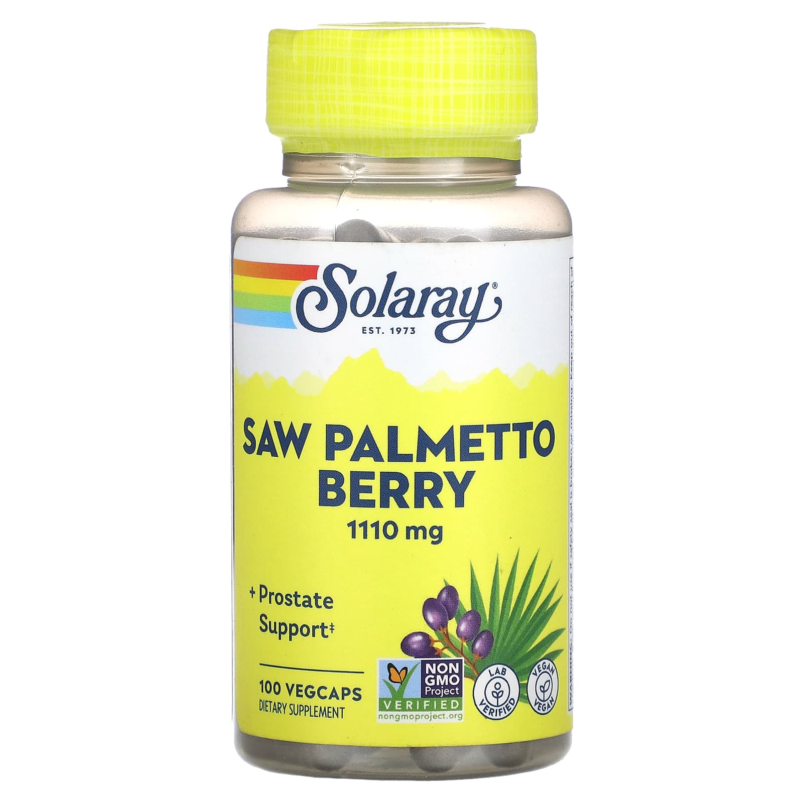 

Saw Palmetto Berry, 1,110Mg, 100 Veggie Caps (555Mg per Capsule)