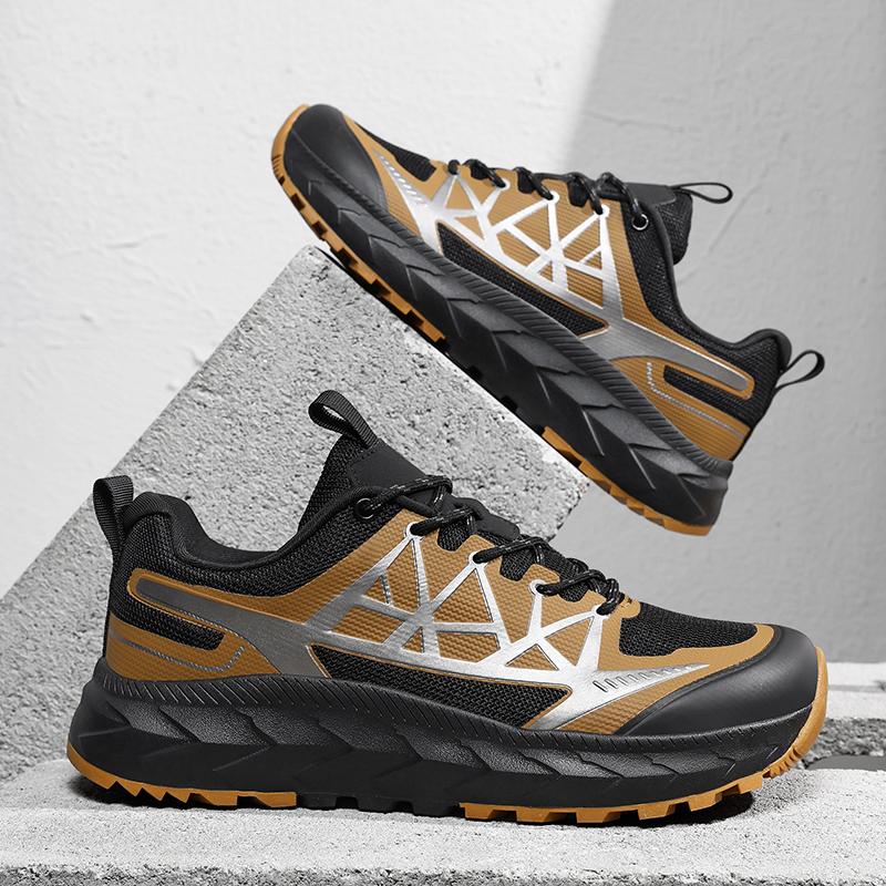Wide Toe Box Men's Hiking Shoes Plus Size 39-48 Outdoor Sneakers Wear-resistant Anti-slip Trainers for Trekking Camping