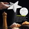 Salt and Pepper Shaker Wand ABS 3 Holes Refillable Spice Tool Seasoning Shaker Wand for Halloween Christmas Kitchen Accessories White