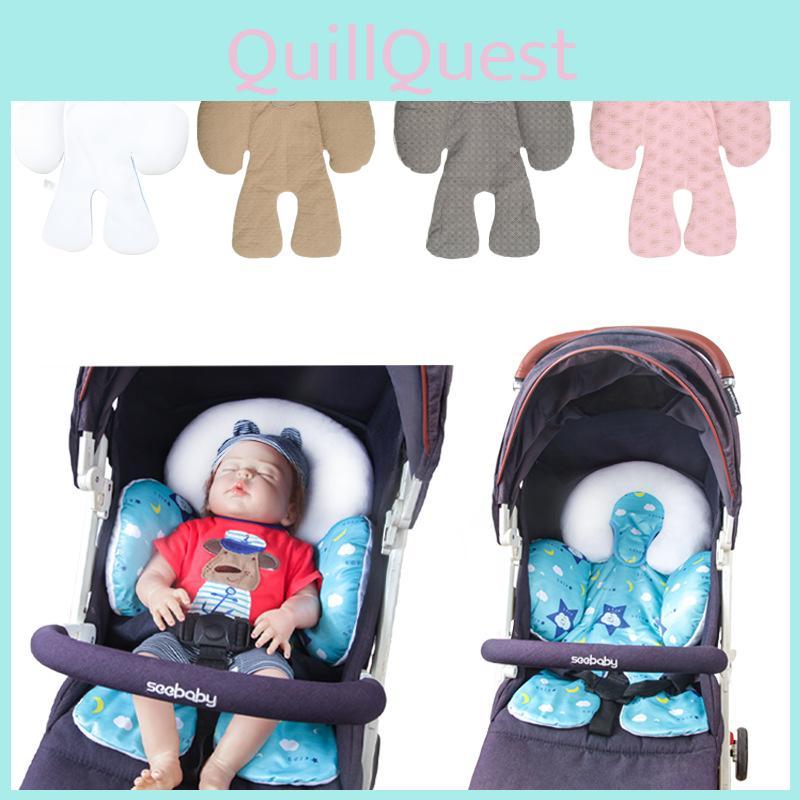 Infant Pushchair Cushion With Cotton Cover For Baby Safety And Comfort