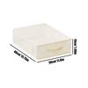 Bed Sheet Organizer Stackable Dust-Proof And Transparent Easy To Access Used For Storing Bedding Clothing And Other Items