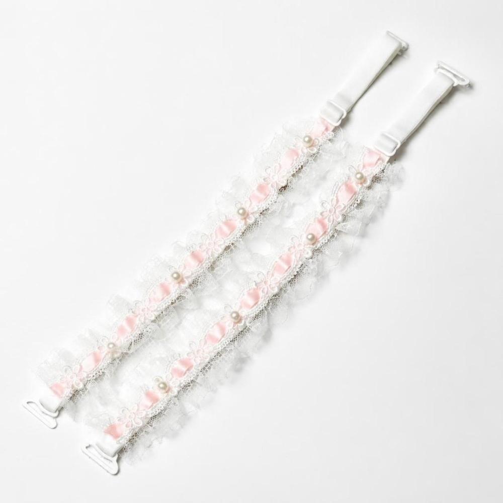 Adjustable Lace Bra Straps Sweet Flowers Lace Lingerie Strap Fashion Shoulder Straps Dress