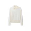 Women's Faux Mink Fur Knit Sweater: Soft, Fluffy Long Sleeve Lapel Pullover with Waist-cinching, Perfect for Autumn and Winter Commutes.