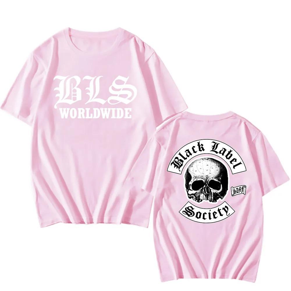 Black Label Society BLS Worldwide TShirt Zakk Wylde Heavy Metal Street Hip Hop Unisex Comfortable Women And Men Tshirts