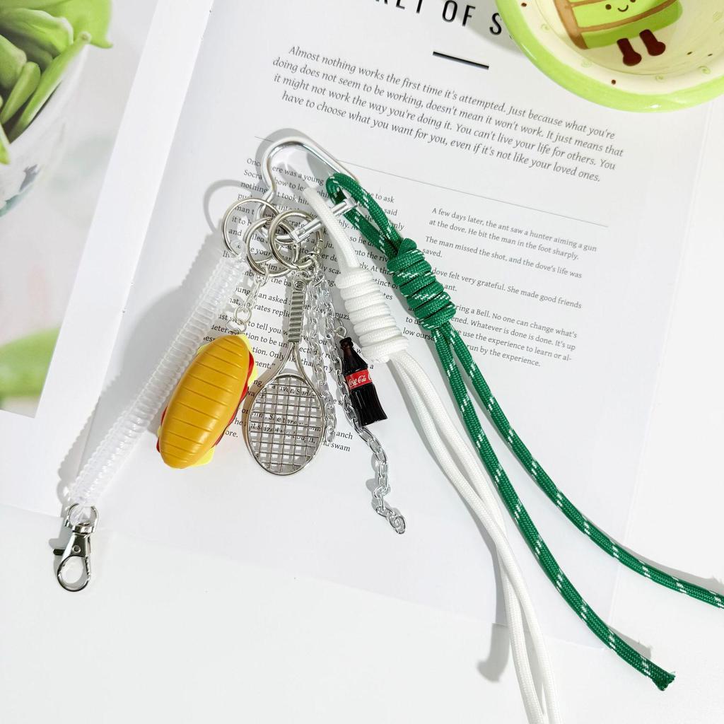 Miu Series Green Pendant Toy: DIY Cloth Doll Blind Box Accessories