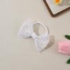 Soft Baby Nylon Headband Lace Bow Ponytail Hair Tie Bowknot Hair Bands  For Baby Girls Children