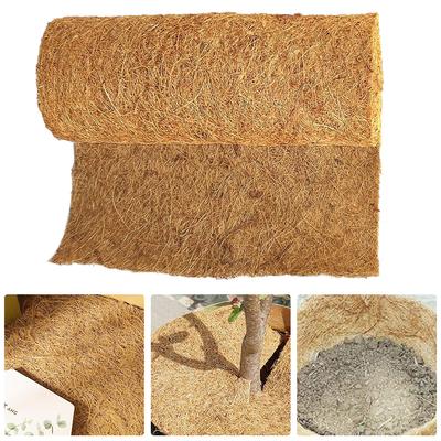 Rouleau de fibres végétales Tapis de reptile naturel Fournitures de literie pour reptiles Panier de pot de fleurs isolant Feuille de doublure en fibre de coco