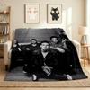 Music Band Flannel Blanket Throw Blanket Soft Warm Sofa Bed Camping home Decor Unique Christmas Gift C9261707