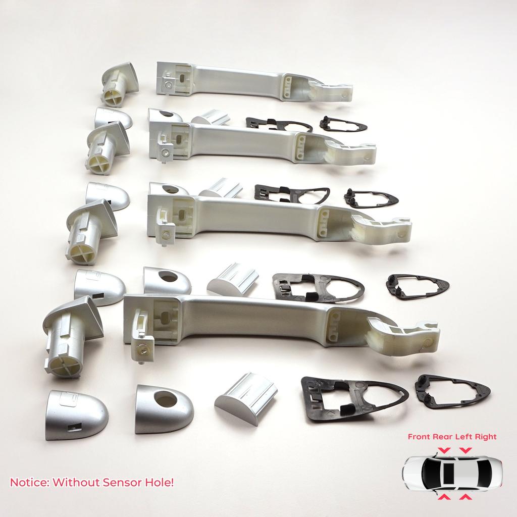 BDP1169-1 4 Stück Außentürgriff Chromfarbe 806B02596R für Renault Fluence Megane 3 Clio 4 Scenic 3 Captur 1