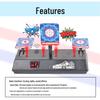 Electronic Auto-Reset Scoring Target for Battle and Practice with Soft Bullets