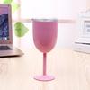 Stainless Steel High Stem 10oz Double Wall Champagne and Cocktail Glass