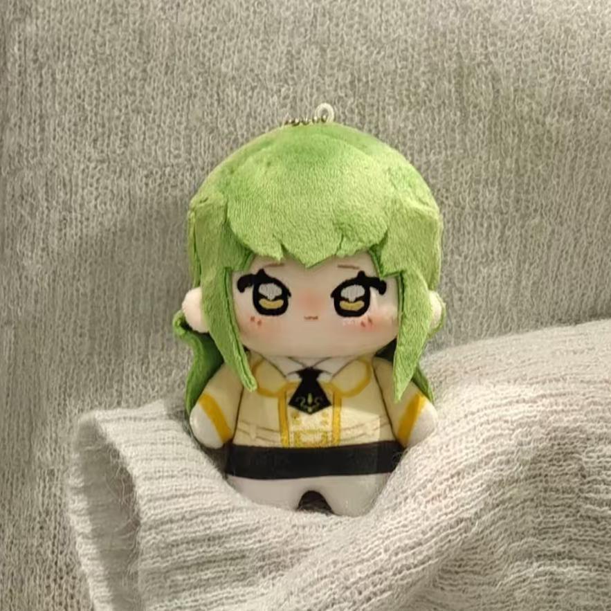 10cm Anime Code Geass Lelouch Lamperouge C.C. Cosplay Plüschpuppe Niedlicher Cartoon Plüsch Anhänger Schlüsselanhänger Stofftier Geburtstagsgeschenk