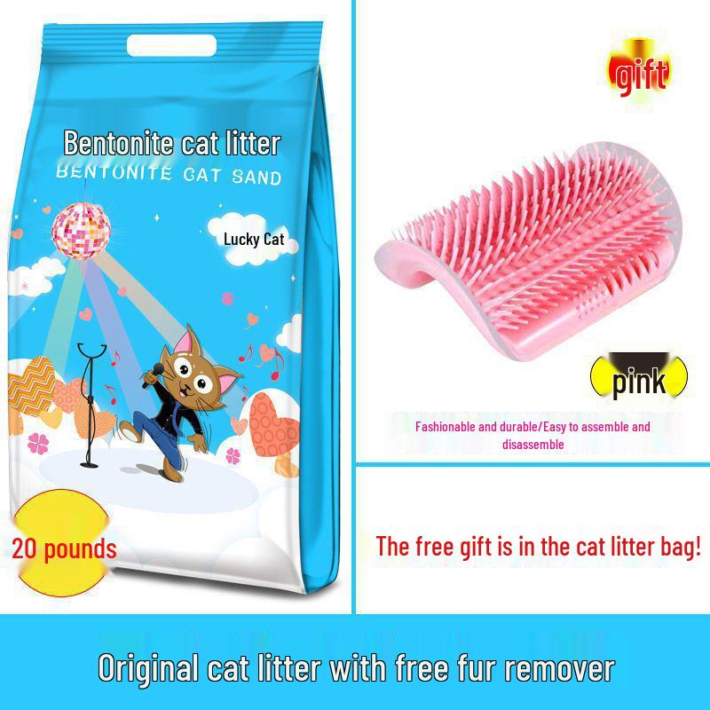 Lemon Deodorizing Bentonite Cat Litter - 1 Kg