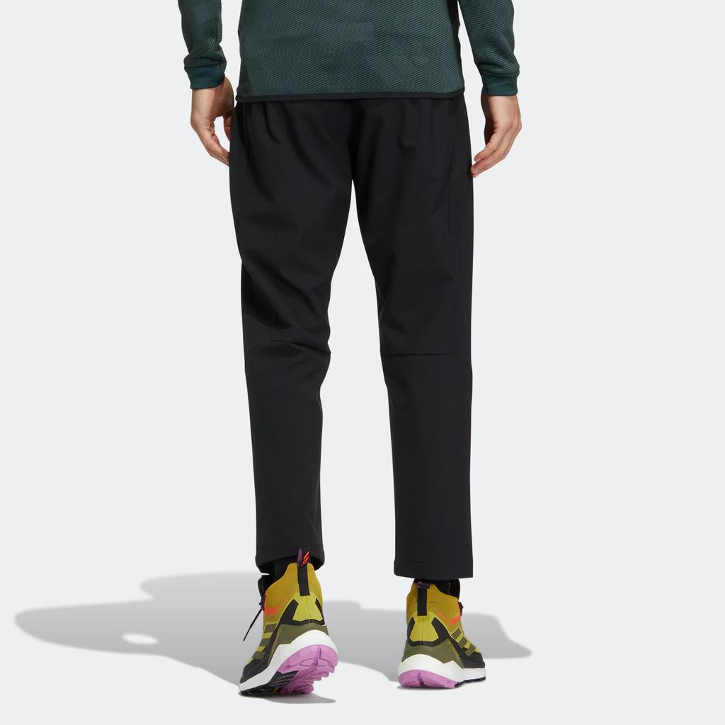 adidas Terrex Knitted Sweatpants Men's Black Moderate Straight Fit Pants HM9717