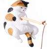 Cat Garden Statue 5 Pieces Fishing Theme Decor Cat Garden Statues For Family Friends Men Adults Home Shop Desk Aquarium Indoor