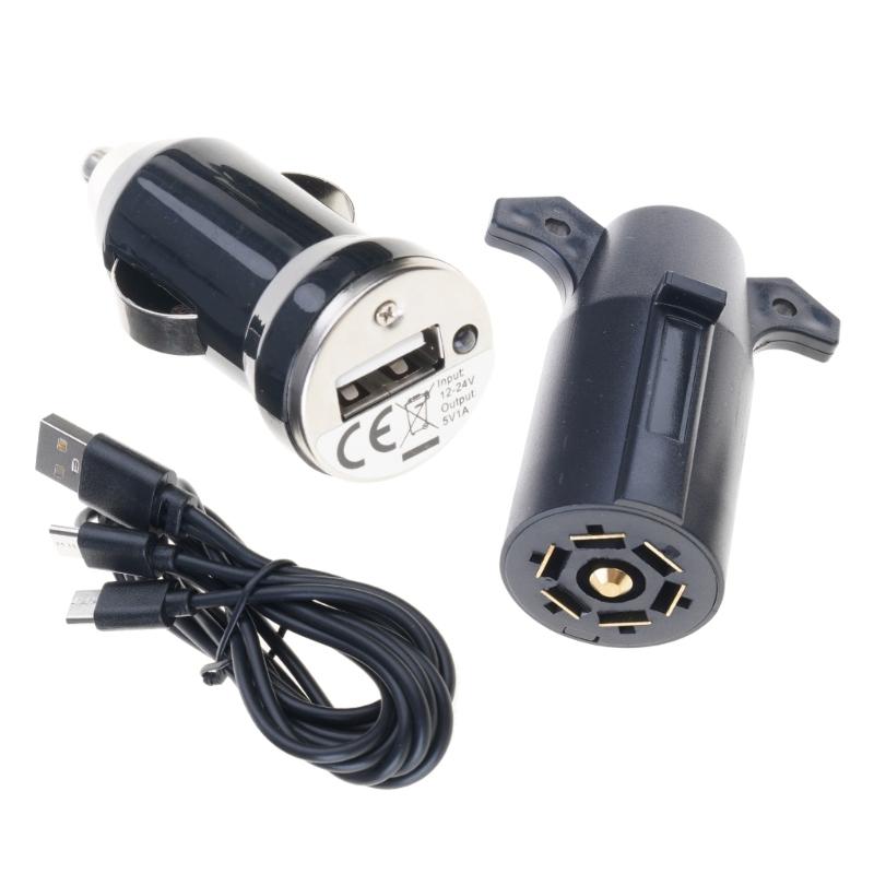 LED Wireless Trailer Lights Magnetic Trailer Lamp Tail Lights for Truck Vehicle Rechargeable Towing Light Kit