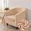 Elastic Spandex Tub Chair Cover Stretch Armchair Cover Club Sofa Slipcover for Living Room Couch Covers with Seat Cushion Covers