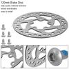 110MM 120MM 5 Holes Brake Disc Rotor For Xiaomi M365 1S Pro MI3 Electric Scooter Brake Disc Wear-resistant Replacement Parts