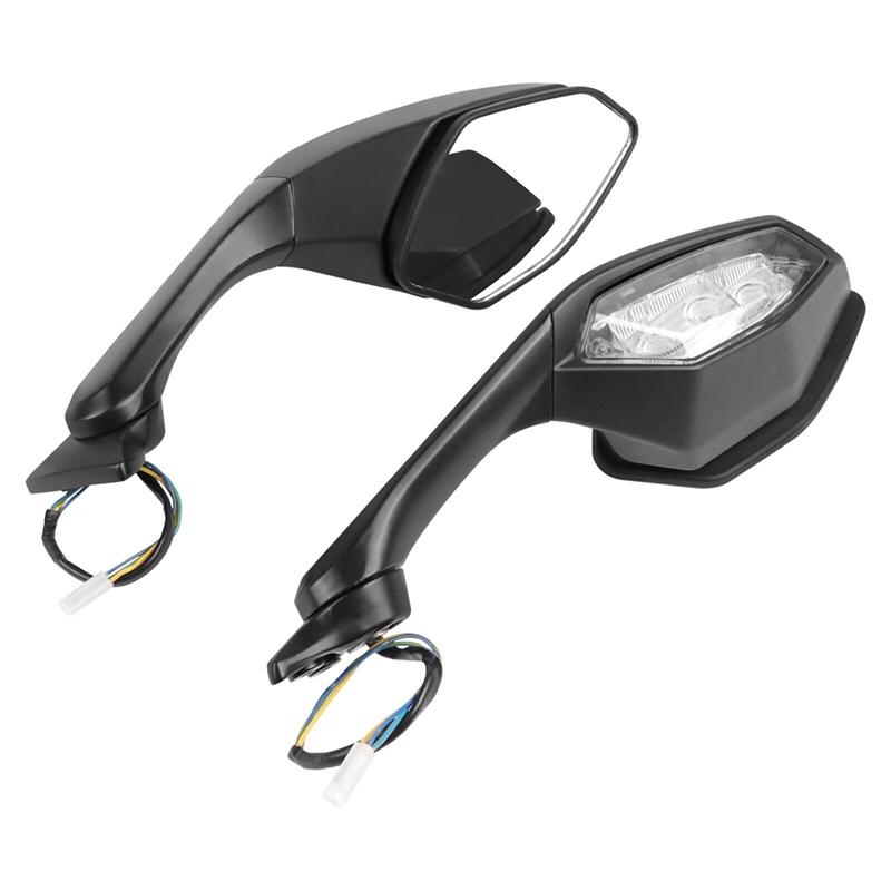 Motorcycle Rear View Mirrors With Turn Signals For R1 R6 YZF-R1 YZF-R6 2017 2018  -A87Q