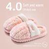 2024 New Women's Plush Winter Cotton Slippers: Thick-Soled, Cozy Indoor Footwear