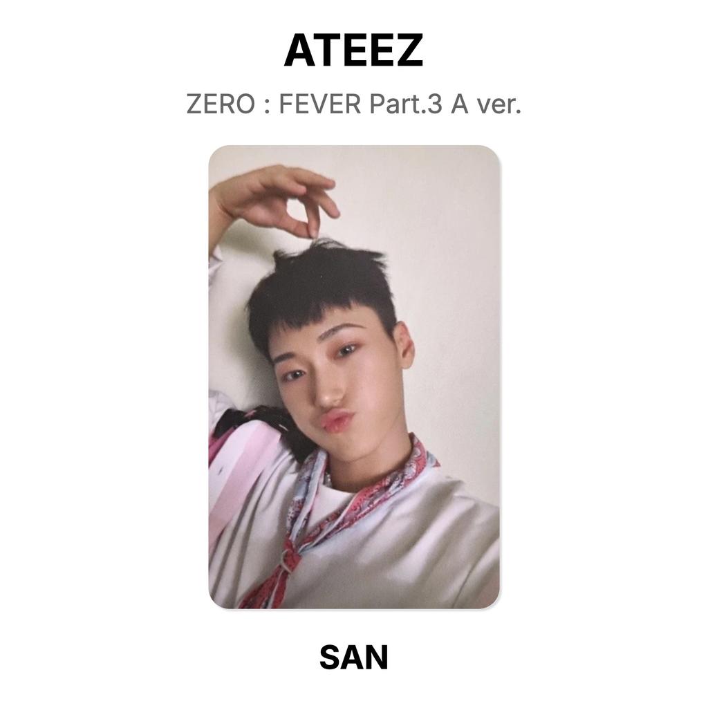 ATEEZ ZERO : FEVER Part.3 A Ver. Official Photocard
