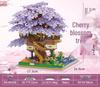 Compatible with Sakura Tree House & Peach Blossom House Micro-Particle Building Block Educational Toy