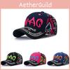 Embroidered Letters Swag Baseball Cap Uv Protection Outdoor Use Fashion Hat