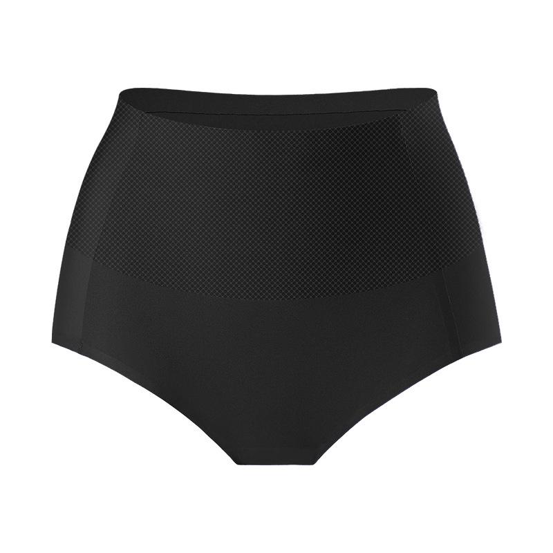 High-Waisted Tummy Control Seamless Ice Silk Women's Antibacterial Panties