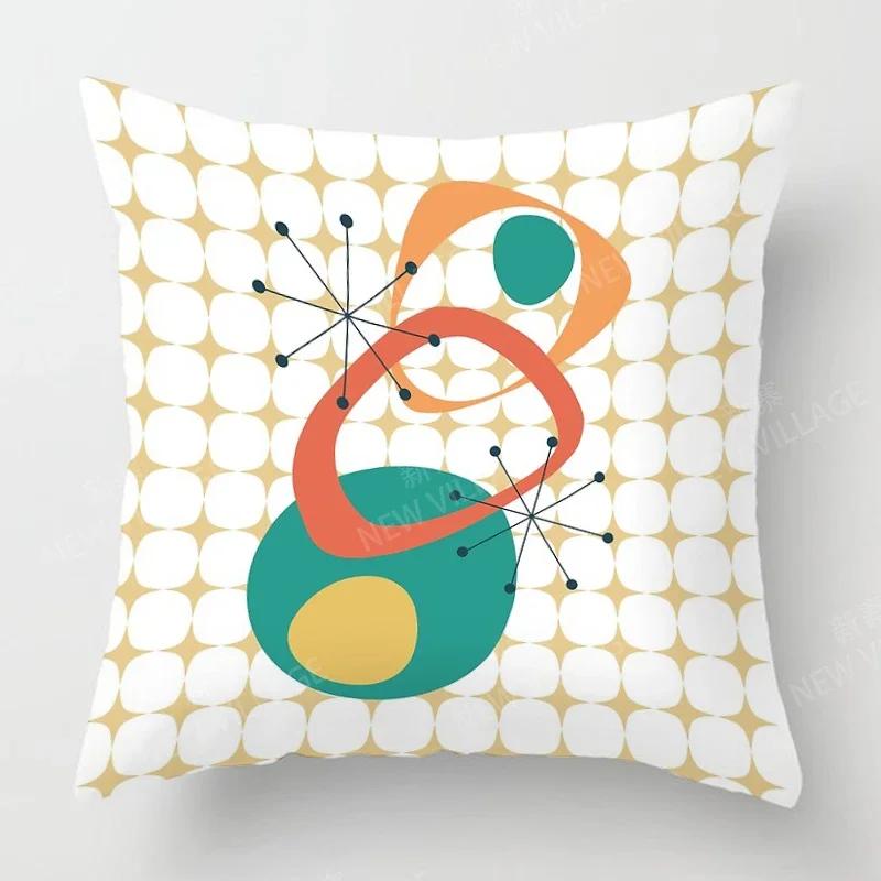 Nordic Fall Home Decor Autumn Throw Pillow Case Sofa Cushion Cover Modern X  X X  X Geometry
