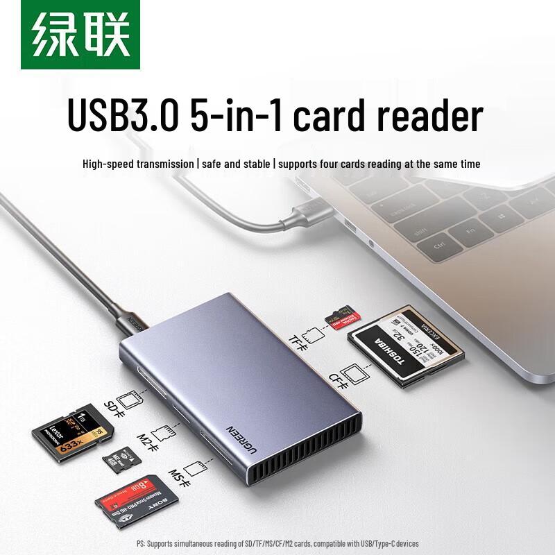 Ugreen CM651 USB 3.2 Card Reader 4-in-1