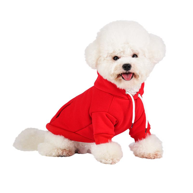 Pet dog universal winter clothes cat clothes, teddy small dog casual winter warm dog sweater
