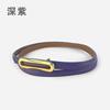 Leather Women'S Thin Belt Cowhide With Casual Pants Dress Women'S Thin Belt