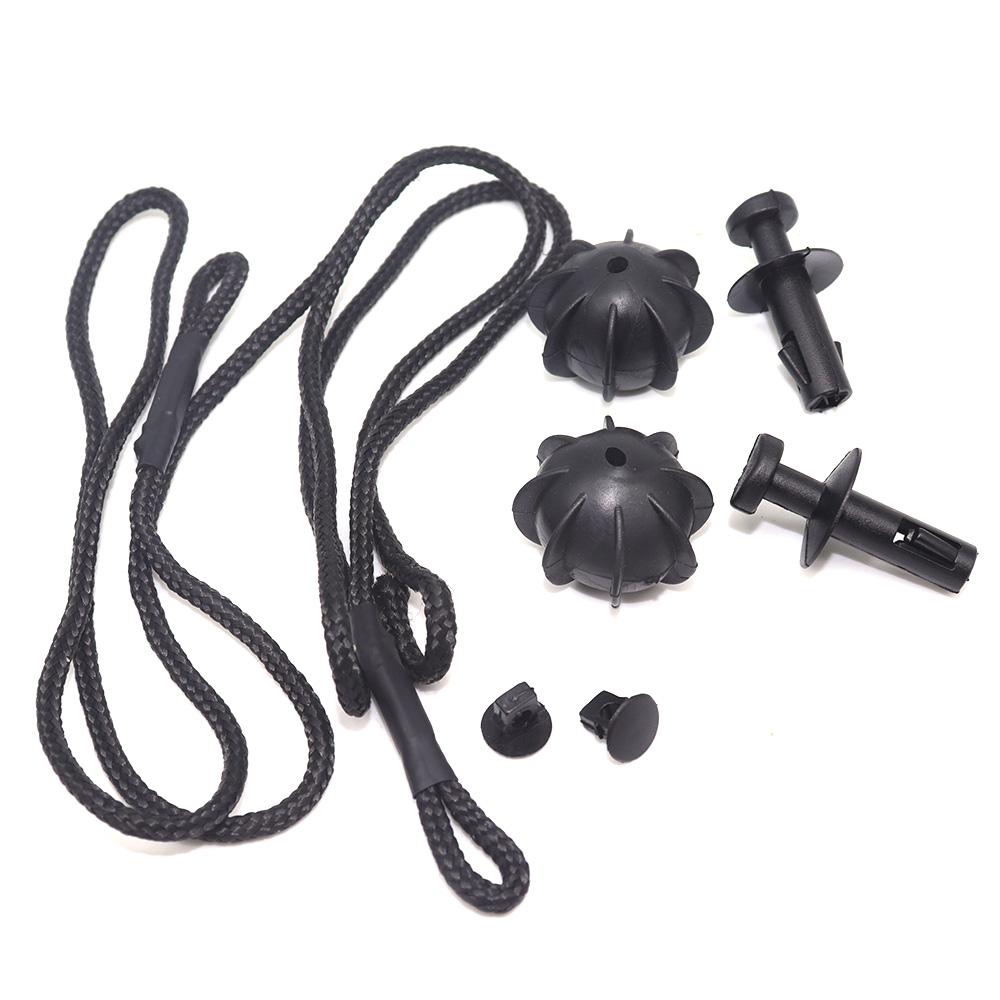 

Крепление полки багажника 95129884 Заклепка для Opel Vauxhall Mokka 2013 2015 2019 Chevrolet Tracker Trax U200 Задние полки Кронштейны Клипсы 1 Kit чёрный