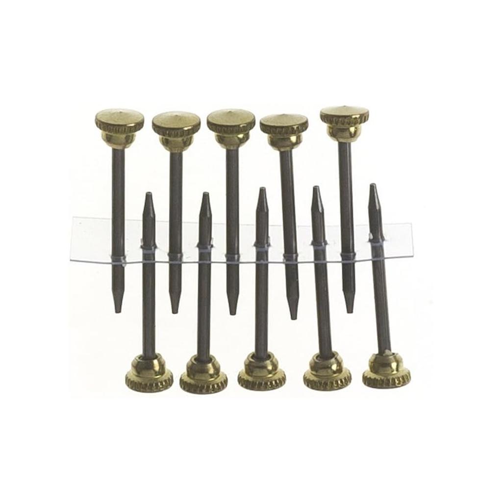 X Bildekroker Nr 3 Messingbelagt 20pk