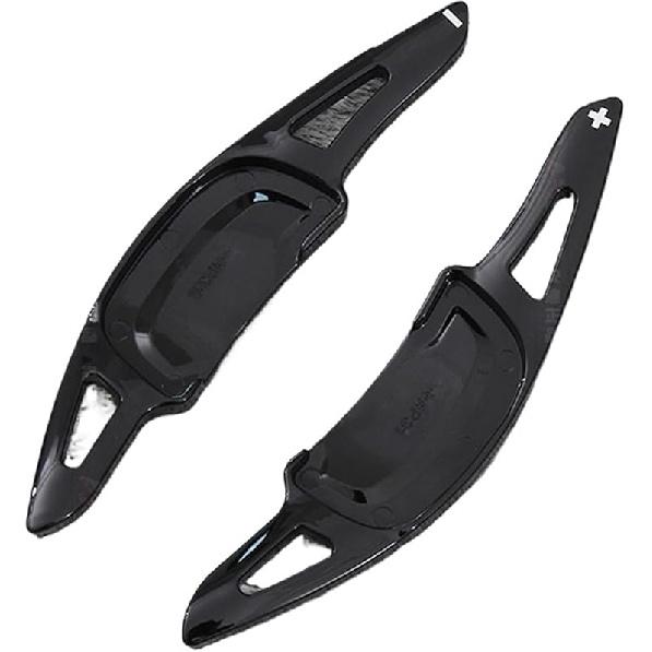 Kompatibel mit Mazda Mazda3 Axela CX30 CX-30 2020 2021 CX-50 CX-60 CX-90 2023 Auto Schaltwippen Lenkradwippen Verlängerung DSG Styling(Schwarz)