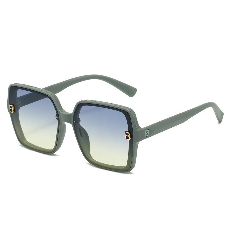 Men Vintage Rectangle Frame Sunglasses Fashion Retro Sun Glasses Luxury Brand Design UV400 Shades Eyewear Women Goggle