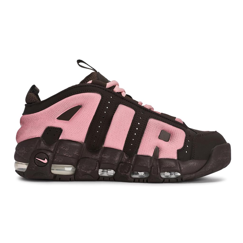 Nike Scarpe da Basket Vintage Air More Uptempo Unisex Mid Top Rosa/Marrone FZ3055-200(Team80-SBOX)