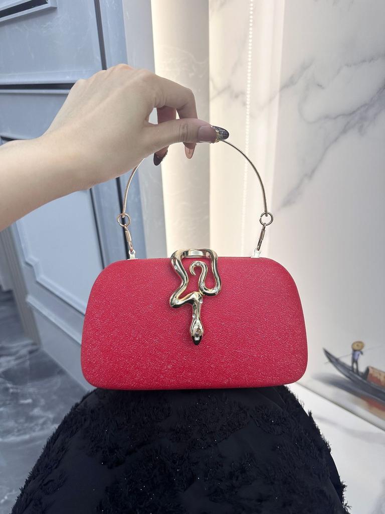 Fashi Serpentine Chain Banquet Bag Crossbody Bags for Women Shoulder Bags Dinner Bag Purse and Handbags Designer Bags