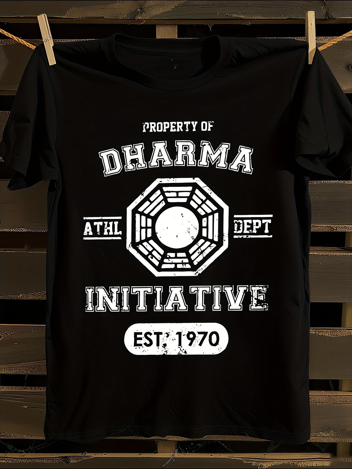 Dharma Initiative TV Show Lost Logo T-shirt XXXL