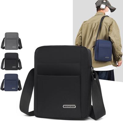 Herren Umhängetasche Oxford Kleine Schultertasche Handy-Tasche