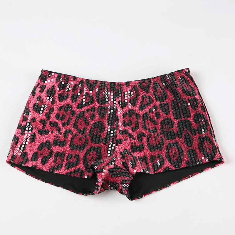 Sequin Three-Point Slim Fit Booty Shorts - 2025 European & American Spring Fashion