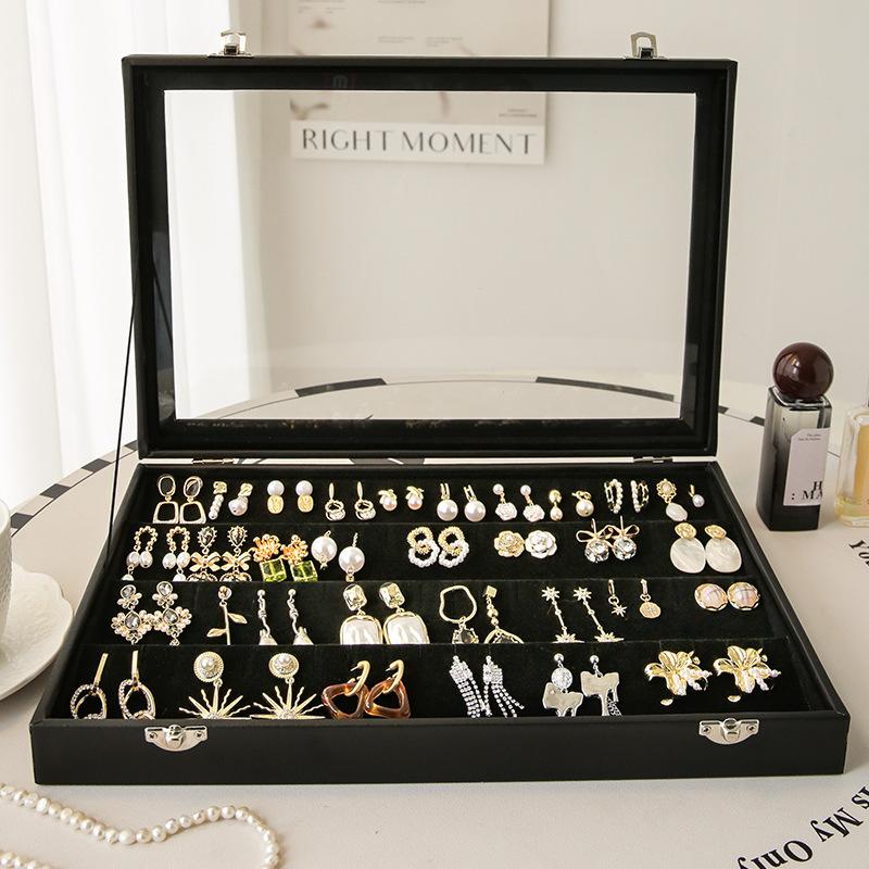 Jewelry Storage Box Earrings Earrings Necklace Jewelry Box Earrings Ring Bracelet Exquisite Jewelry Box Display Box