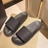 Papuci de vară casual cool clasici din PVC cu trei bare versatili la modă pentru bărbați t purtare afară papuci cool pantofi de plajă