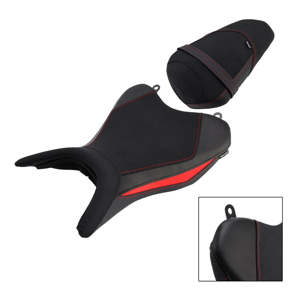 Front&Rear Raider Passenger Cushion Kit Red For Yamaha Yzf-R3 25- Mt-03 25-