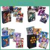 50 English Comic Flashcards Demon Slayer One Piece Game Collectible Cards Duel Cards
