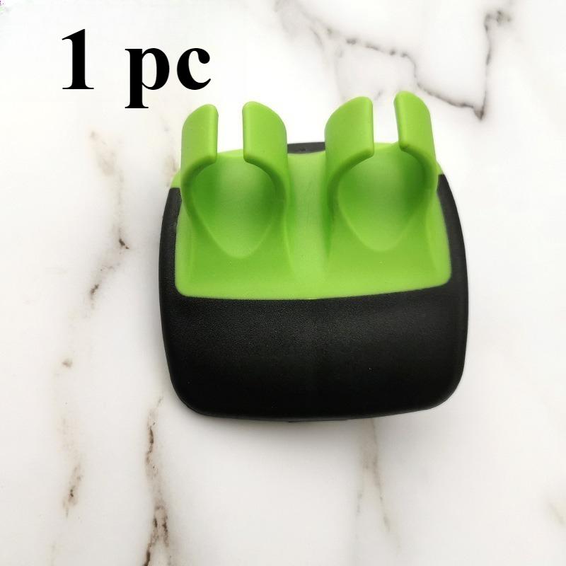 1pc Easy and Convenient Black Green Peeler, Sharp Blade, Non Slip Grip, Suitable for Kitchen and Camping