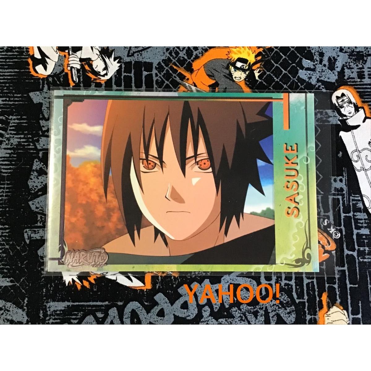 Used [Rare] NARUTOBromide Card Gum No.79Sasuke UchihaHard to obtain Trading Card TCG Etched Card